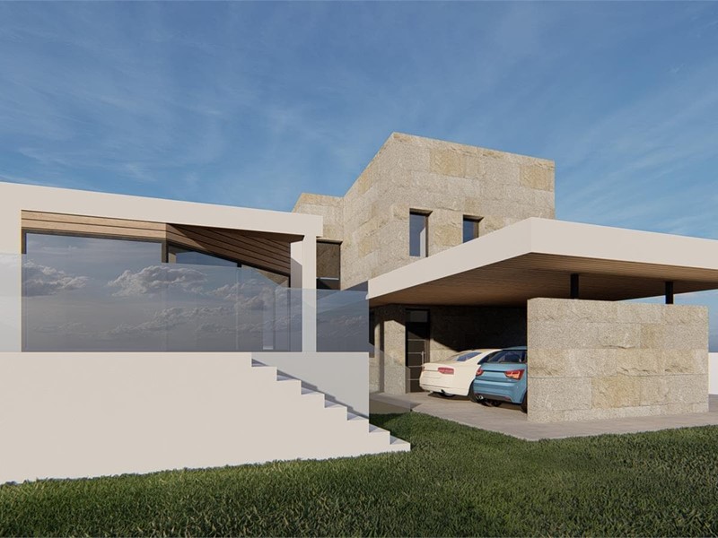 Proyecto de vivienda unifamiliar en Miño